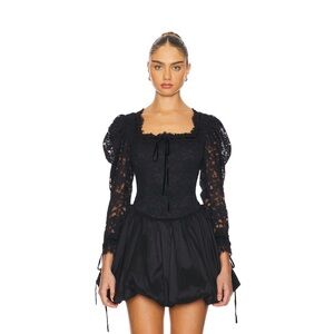 For love and lemons black dress